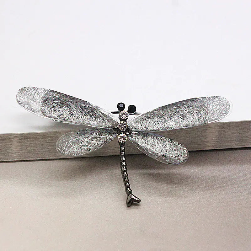 Chic Euro-American Dragonfly Brooch